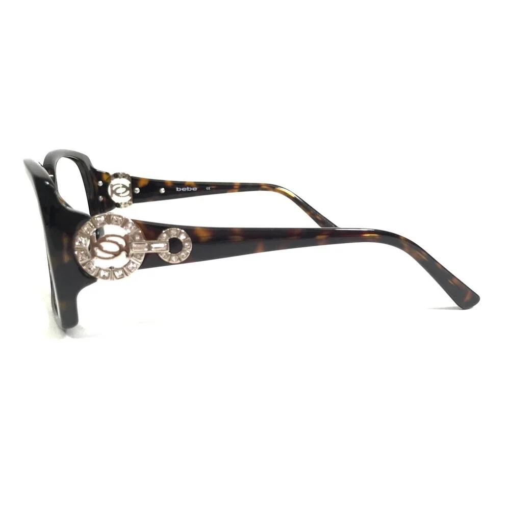 Bebe Eyeglasses Frames CUDDLE CUPID BB7051 003 TORTOISE Oversized 58-15-125